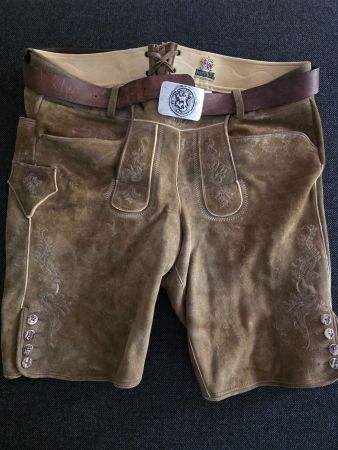 Oktoberfest Lederhose (Grösse 54)