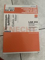 Innenraumfilter MAHLE LAK 413 mit Aktivkohle