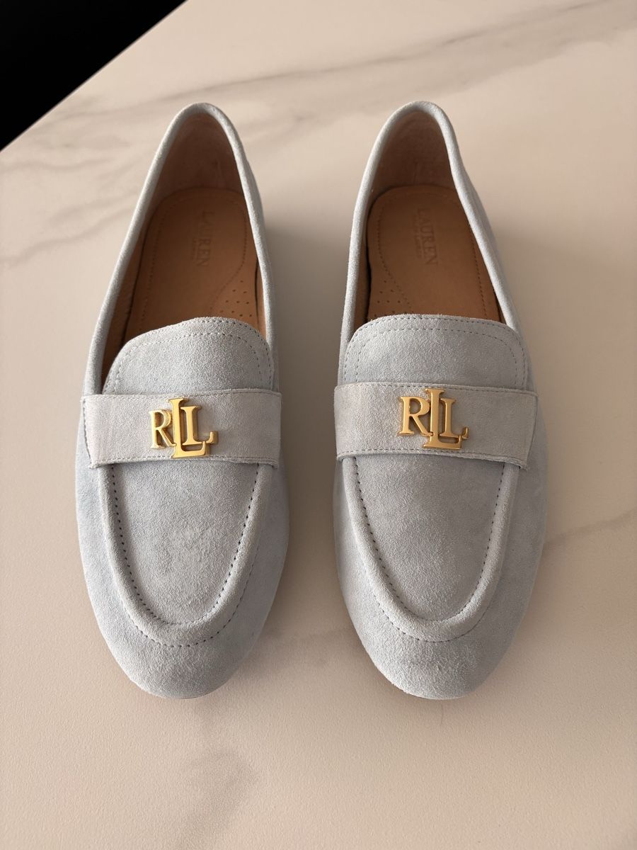Ralph Lauren Scarpe da donna: Lauren Ralph Lauren Loafer hellblau Groesse  – Nuovo e nell'imballaggio originale da Bülach venduto da CarinAlexandra
