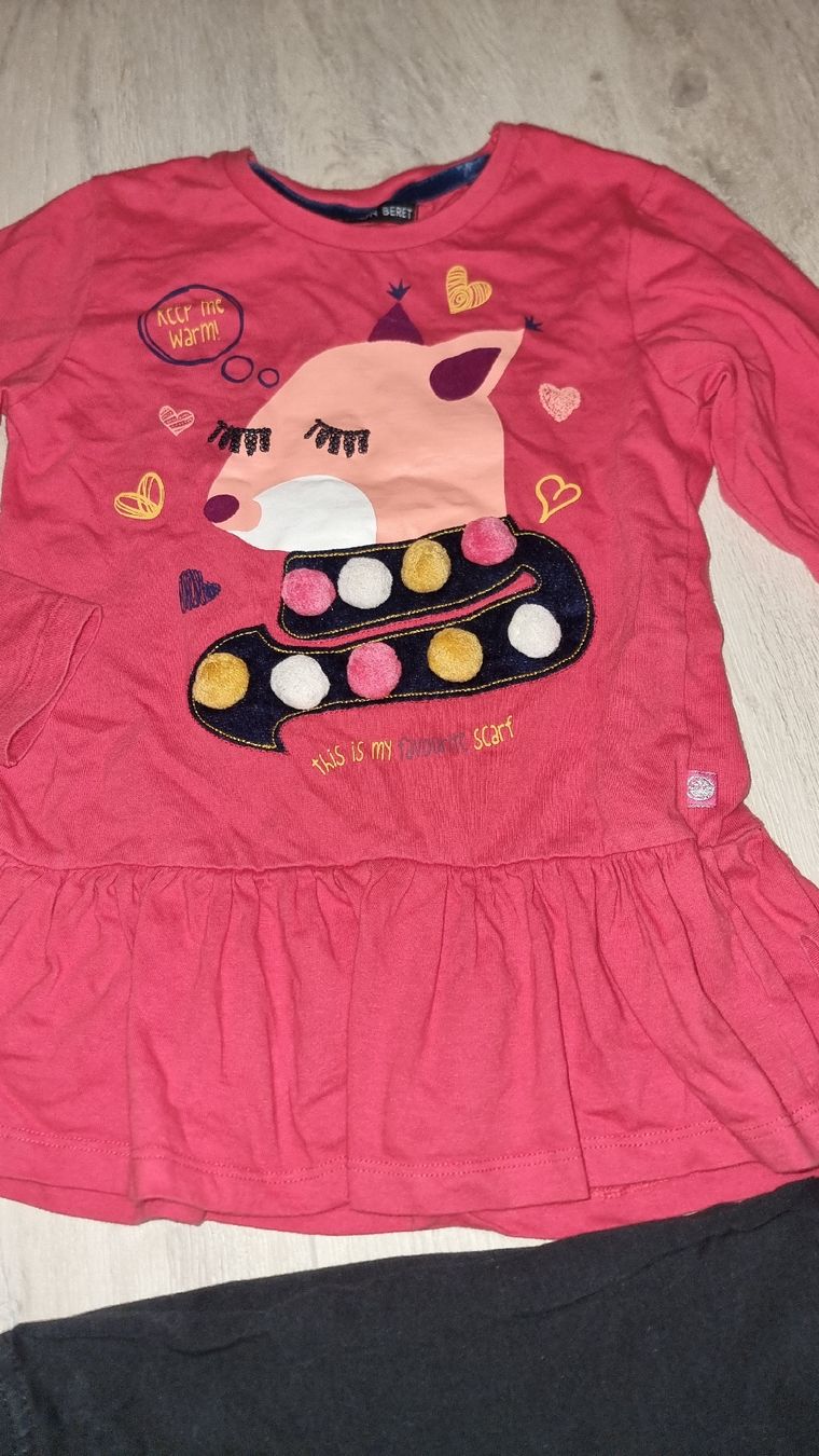 Lotti & Set di vestiti: Süsses Mädchen Outfit Fuchs Gr 134 – Usato da Wigoltingen venduto da Zuckerfee84 1