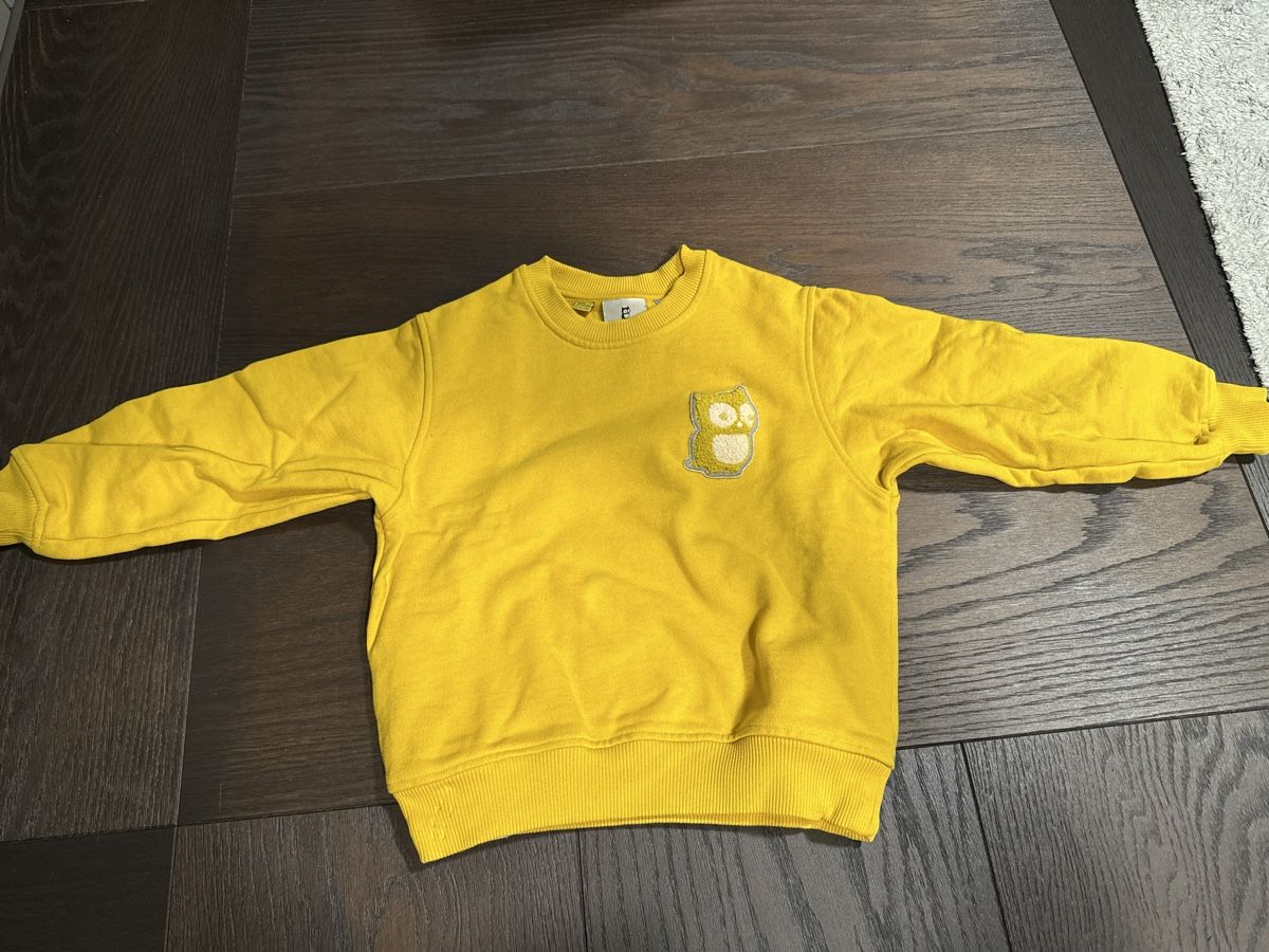 Namuk Maglioni & Felpe: Namuk Pullover gelb Gr. 104/110 – Usato da Lachen SZ venduto da nic_7flt