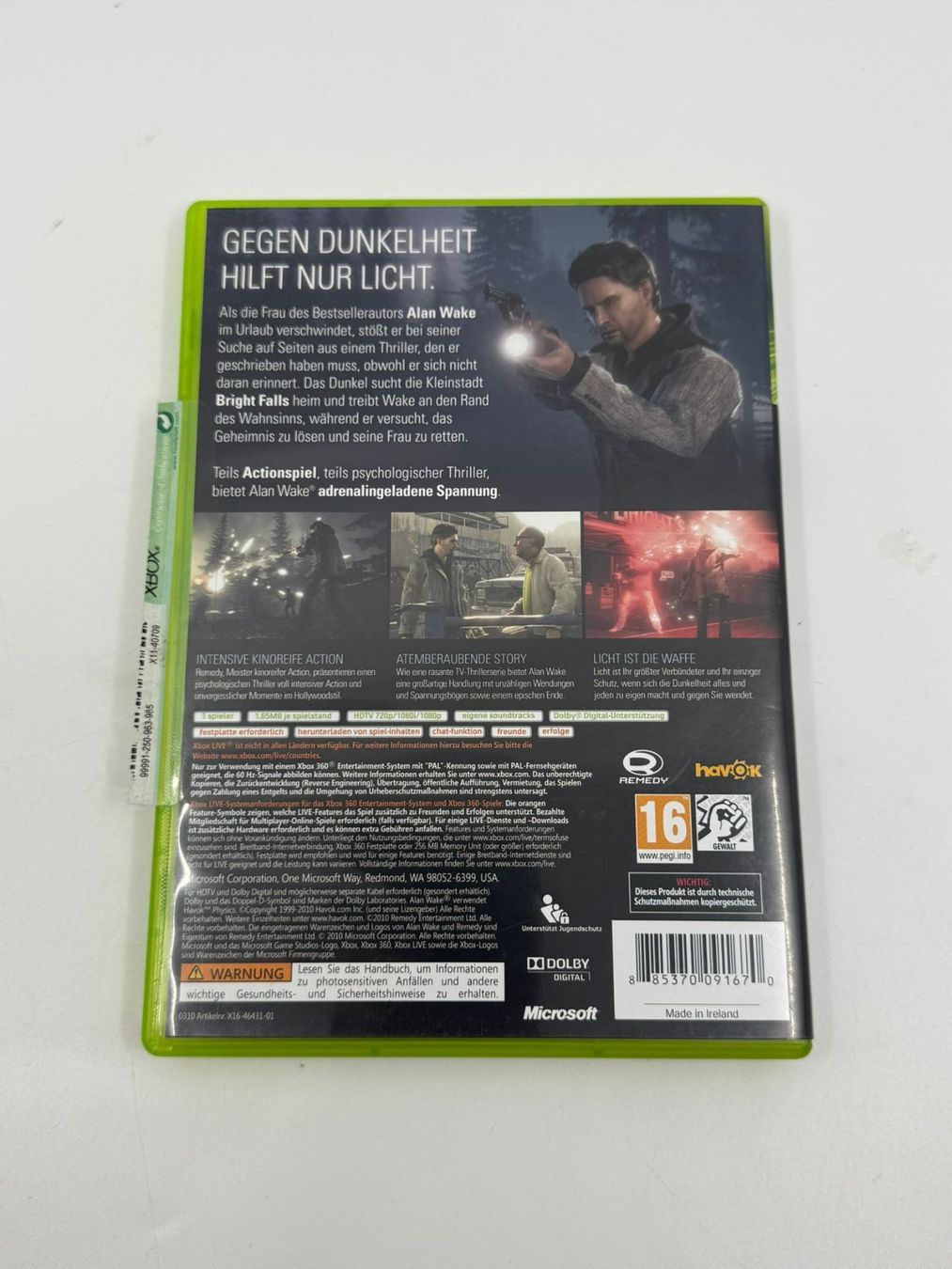 Giochi: Alan Wake (XBOX 360) – Usato da Herisau venduto da Seyashop1 2