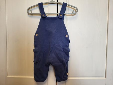 35 Babykleider ab 1CHF: Latzhose blau - Gr. 56