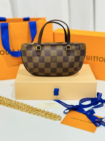 Louis Vuitton Manosque Pochette im Damier Ebene