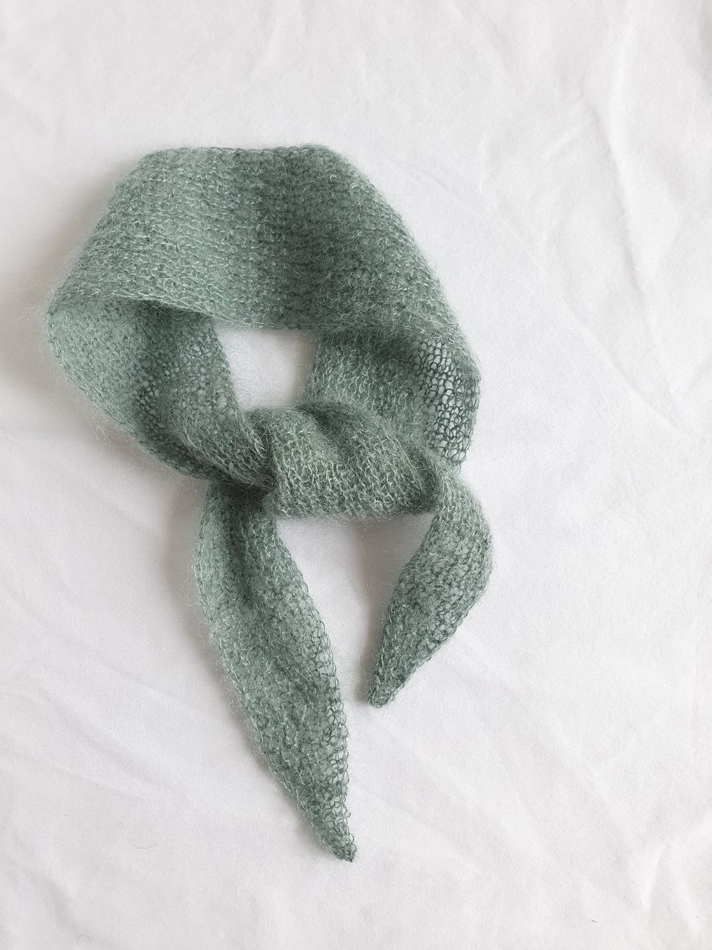 Foulard & Sciarpe: Mini scarf, Strickschal, Handgestrickt, Unikat, Geschenk – Nuovo e nell'imballaggio originale da Neunkirch venduto da Sandramay 5
