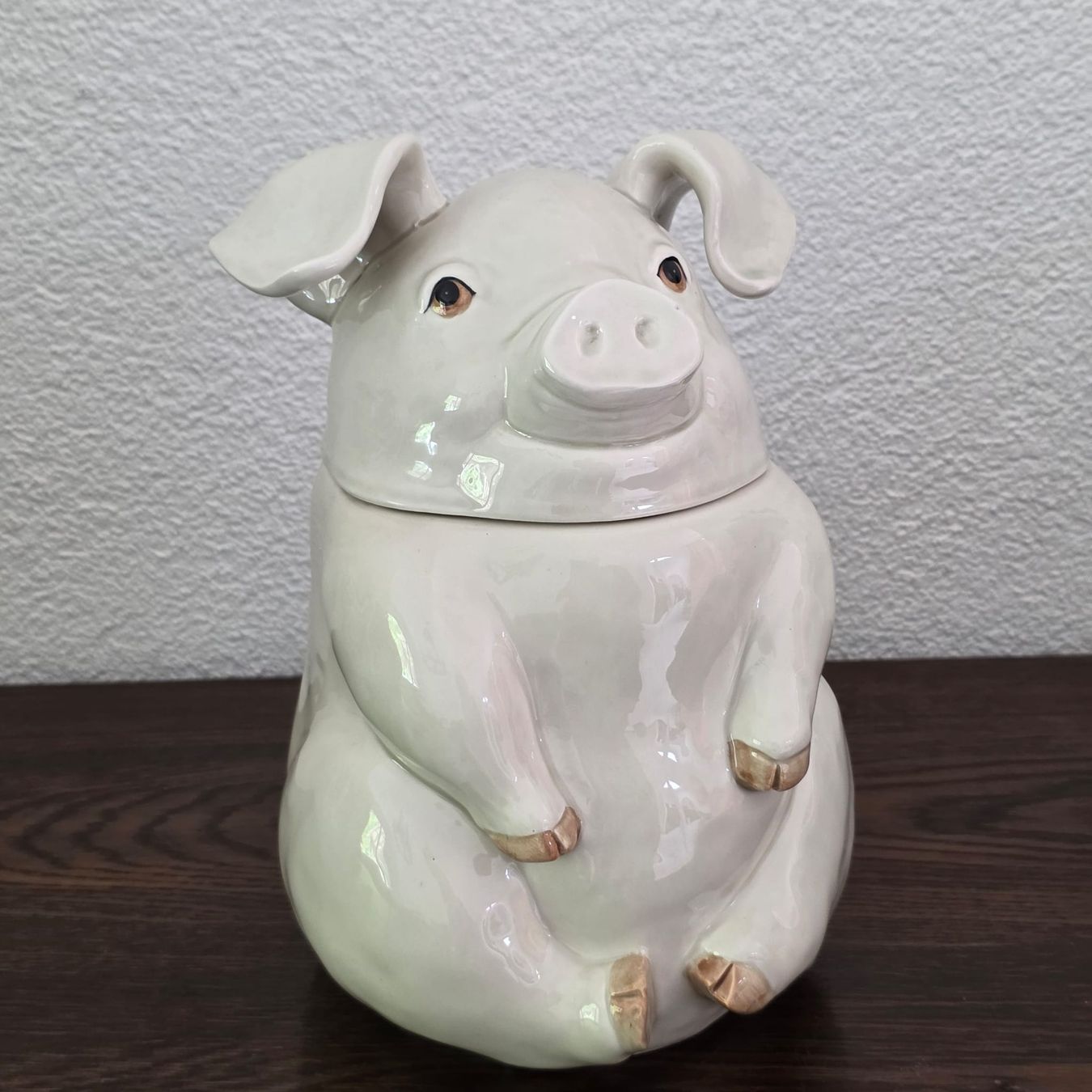 Contenitori & Simili: Keramik Schweinchen Vorratsdose mit Deckel – Usato da Rheinsulz venduto da Dred