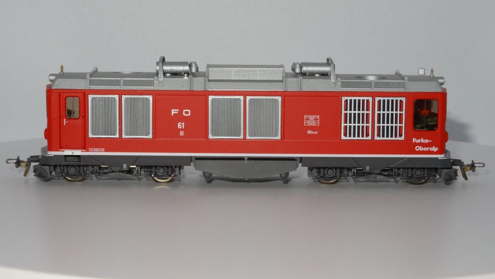 Bemo 1267201, FO, HGm 4/4, Nr: 61, Zahnraddiesellok, NEU 6