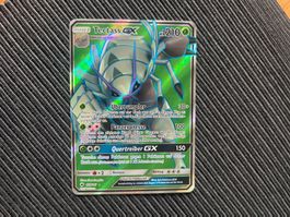 Pokemon Tectass Gx fullart Crimson Invasion
