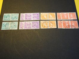 KEHRDRUCK POSTFRISCH UND GESTEMPELT SATZ