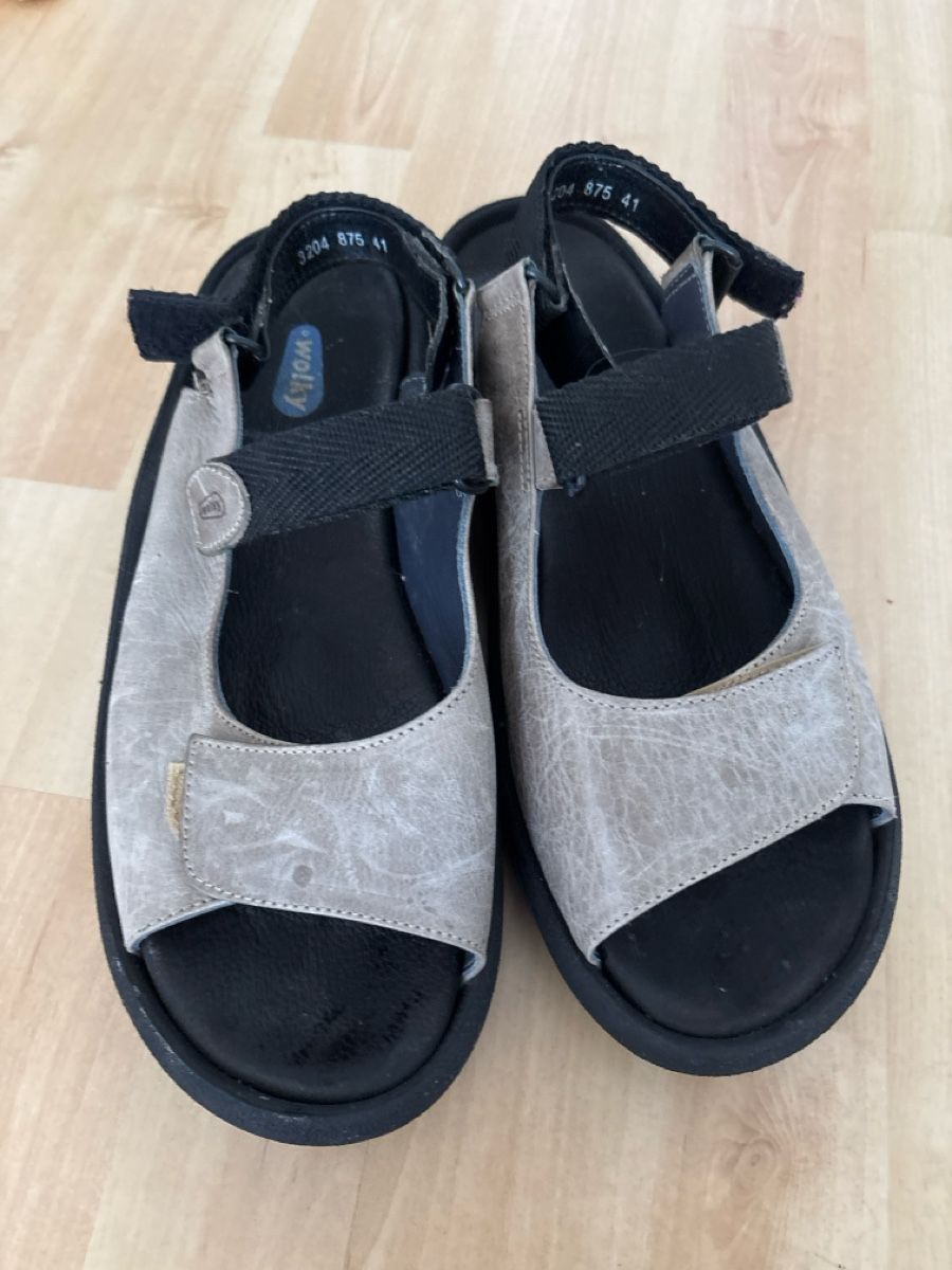 Scarpe da donna: Walky Sandalen, grau,gr.41 – Usato da langenthal venduto da rundholz7