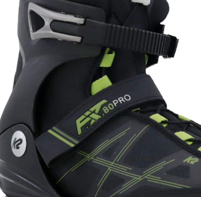 K2 FIT 80 Pro Inline Skates Black/Olive, Gr. 47 Kaufen auf Ricardo