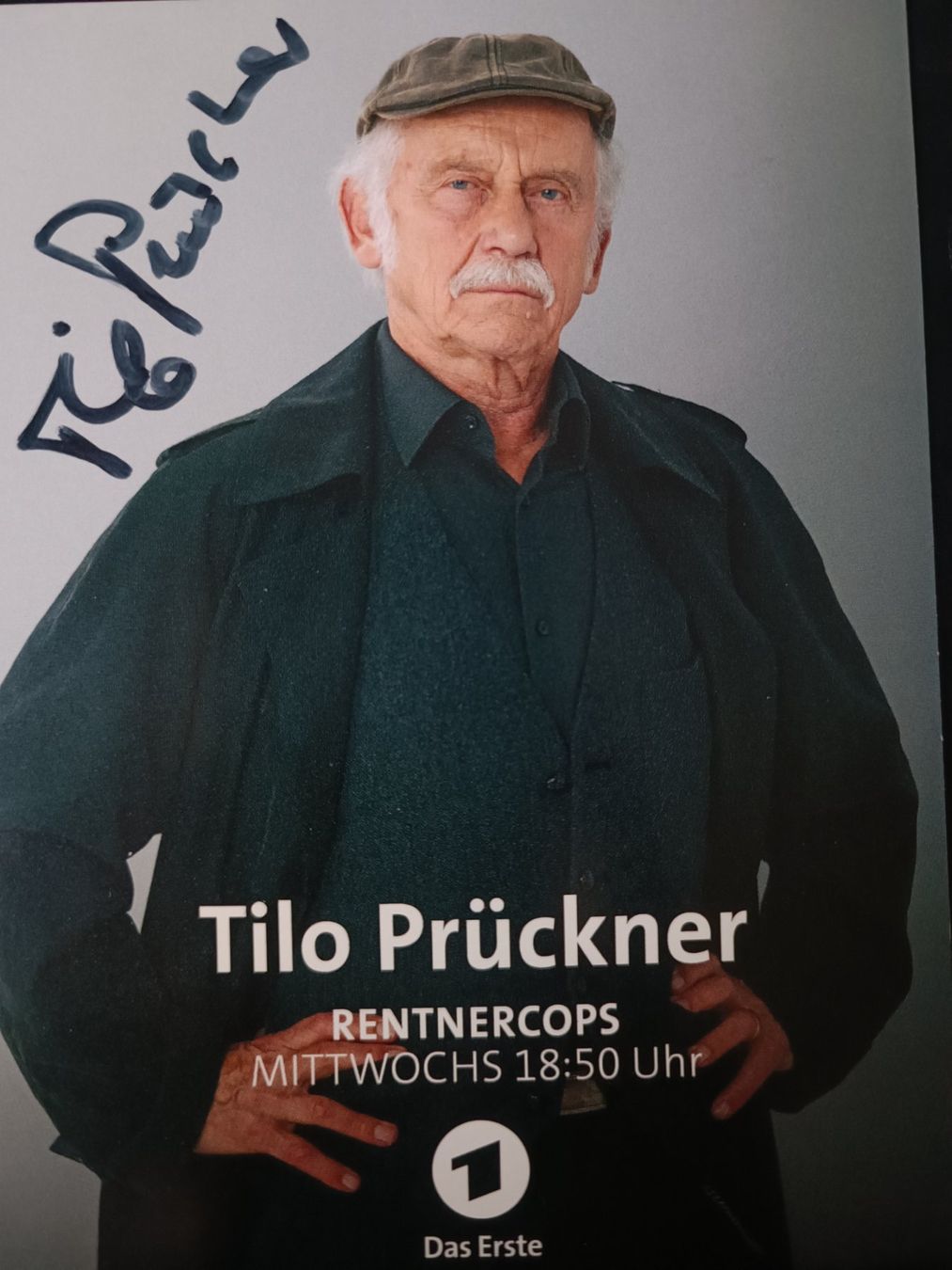 Autogramme: Tilo Prückner - signierte Autogrammkarte – Gebraucht aus Menziken von Artographs