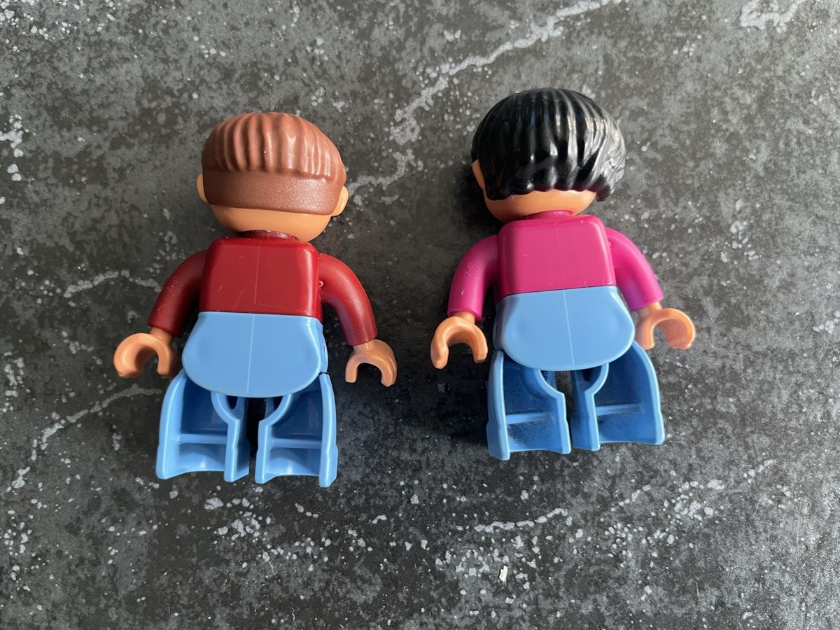 Lego Giocattoli: 2 Duplo Lego Figuren – Usato da Kirchberg BE venduto da qualle01 1