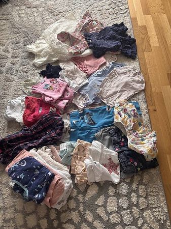 Sommerkleiderpaket Gr 86-92