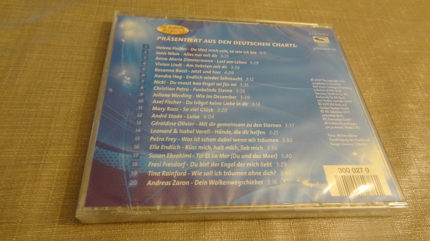 CDs: Top 20 - Die Deutsche Hitparade 1/2010 - CD NEU – Gebraucht aus Olten von Disc-Ausverkauf 1