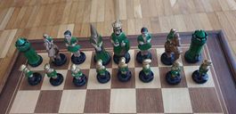 Schachfiguren Metall