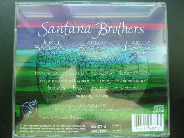 CD: Santana Brothers - same (1994) – Usato da Au ZH venduto da sikoku 2