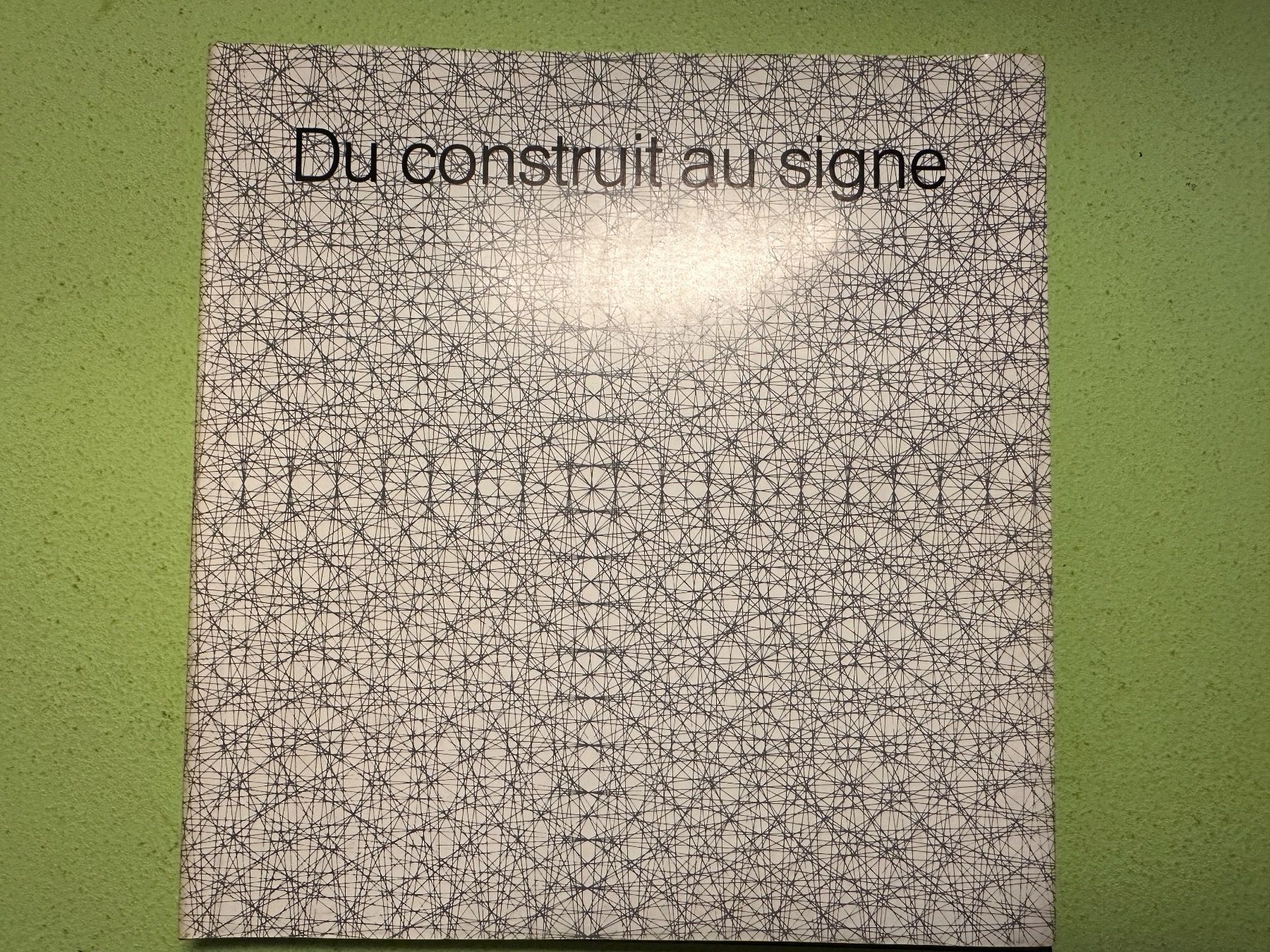 Libri: Herward Tappe: Du construit au signe – Usato da Zürich venduto da allp