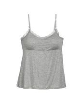 NEUES Top uni Grau mit BH - Cups integriert Gr. S - 223331
