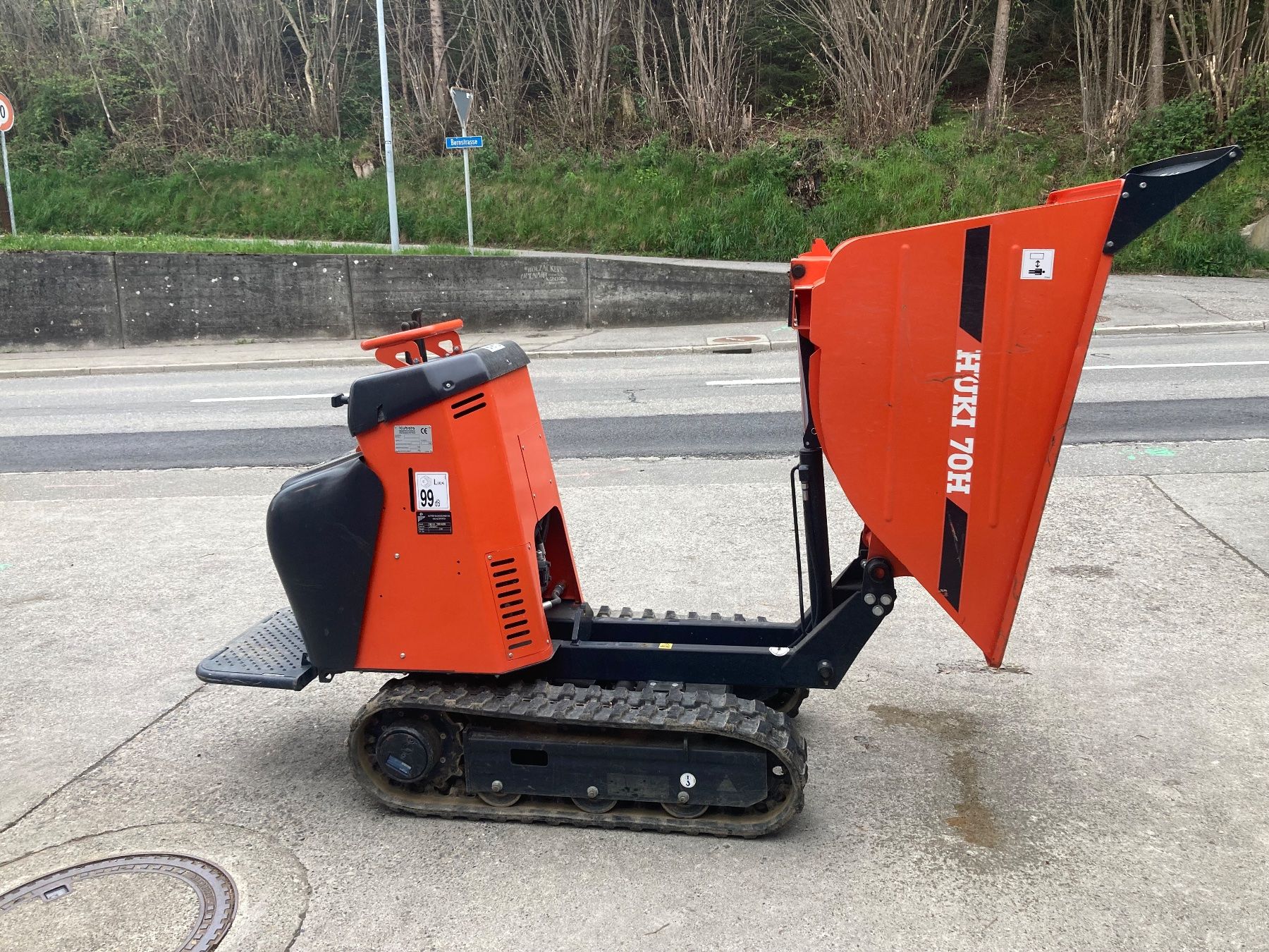 Hutter Alle Maschinen: Raupendumper Huki 70H – Gebraucht aus Lanzenhäusern von Lanzemech 2