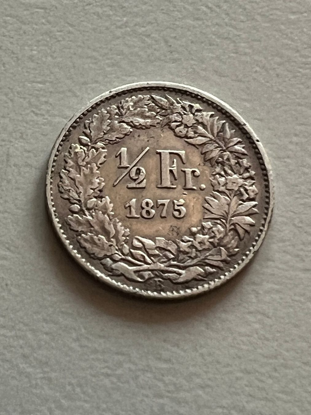 Tutti le monete: 50 Rp. 1875 – Usato da Schötz venduto da Odpa