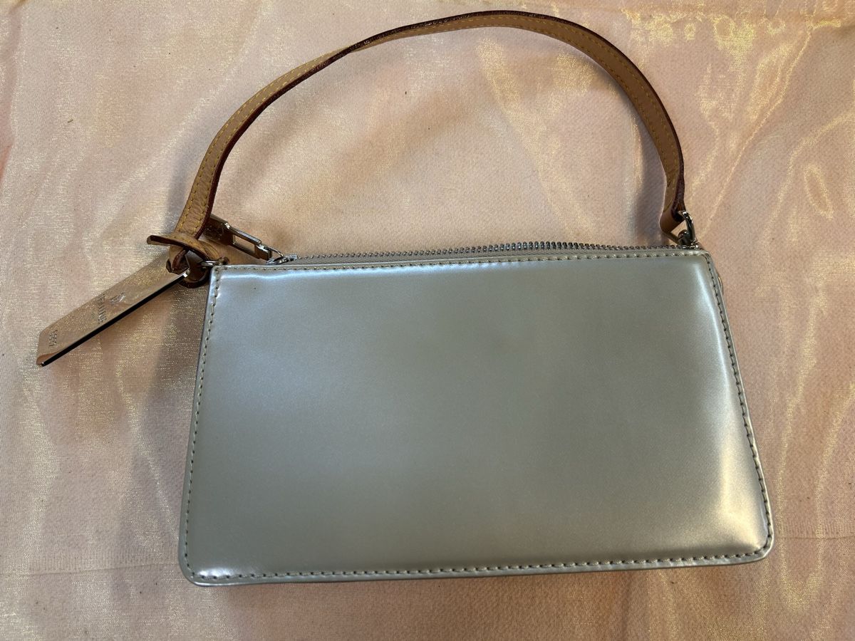 Maison Mollerus Borse da donna: Mollerus Clutch Tasche Beige Lackleder – Nuovo (secondo la descrizione) da Köniz venduto da mimi612 1