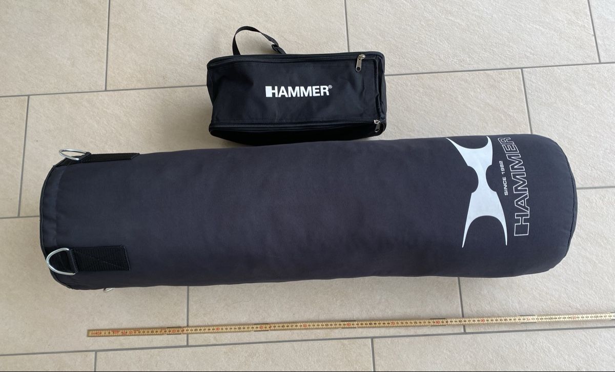 Sacchi da boxe: Hammer Boxsack mit Boxhandschuhen neuwertig – Nuovo (secondo la descrizione) da Selzach venduto da 321compac 5