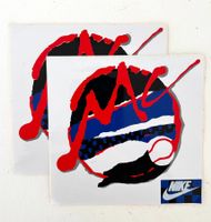 2 autocollants NIKE John McEnroe - vintage