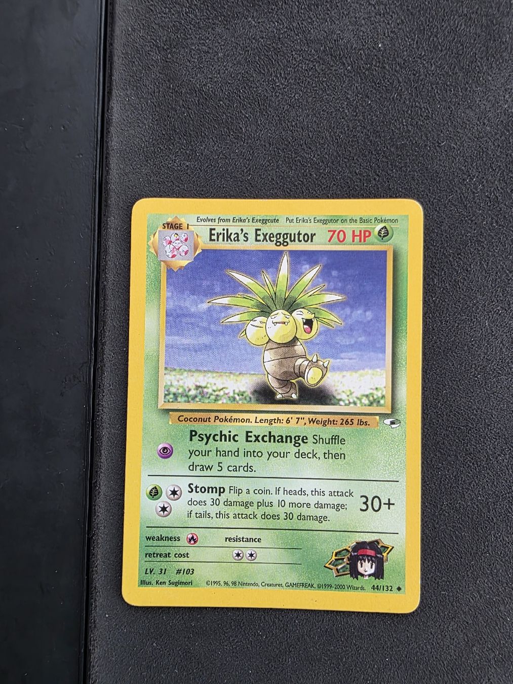 Pokémon Carte collezionabili: Pokemon Karte Erika's Exeggutor  – Usato da oberbuchsiten venduto da thug4