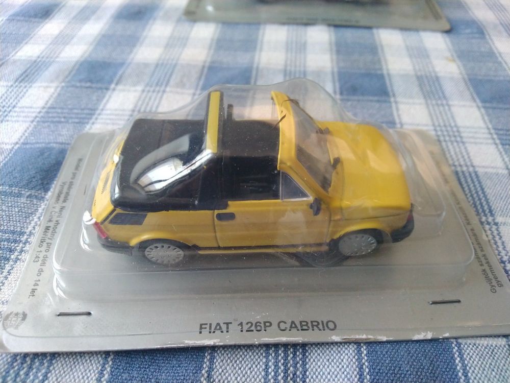 Miniature Polistil 1/43 - Fiat 126 Verte - Occasion Sans Boîte