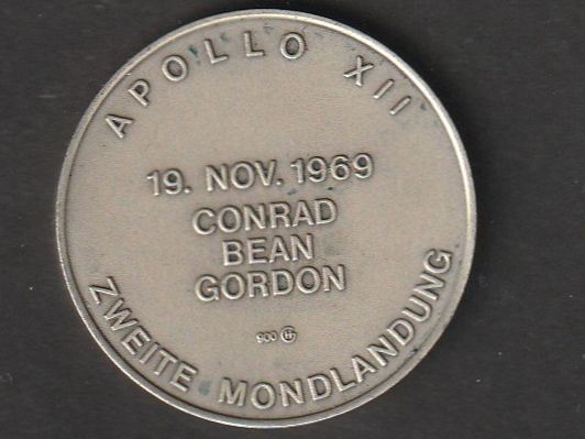 Medaglie: Medaille Apollo 12 – Usato da Rorschacherberg venduto da fratovi2 1