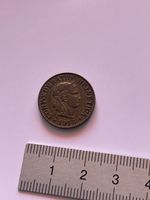 10 Rappen vom Jahr 1918. In Messing hergestellt. Seltenheit 