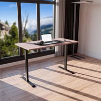 Elektrisch höhenverstellbarer Schreibtisch in weiss 160x80cm