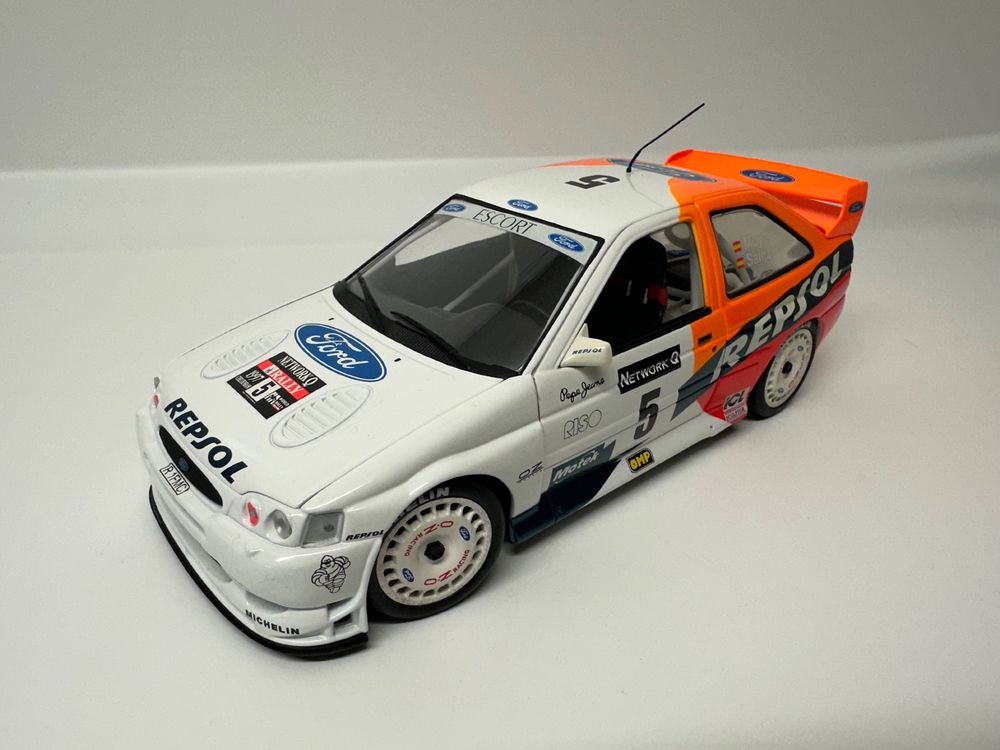 Ford Escort RS Cosworth 1:18 WRC, Sainz, Repsol, UT Models | Acheter ...