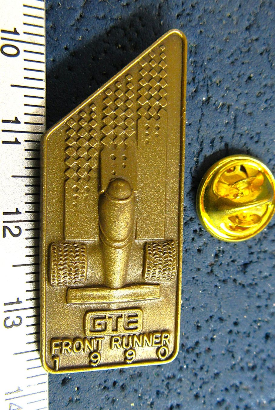 Placchette & Badge: GTE FRONT RUNNER 1990 RACING PIN AUTO – Usato da Ettingen venduto da Hausi4711