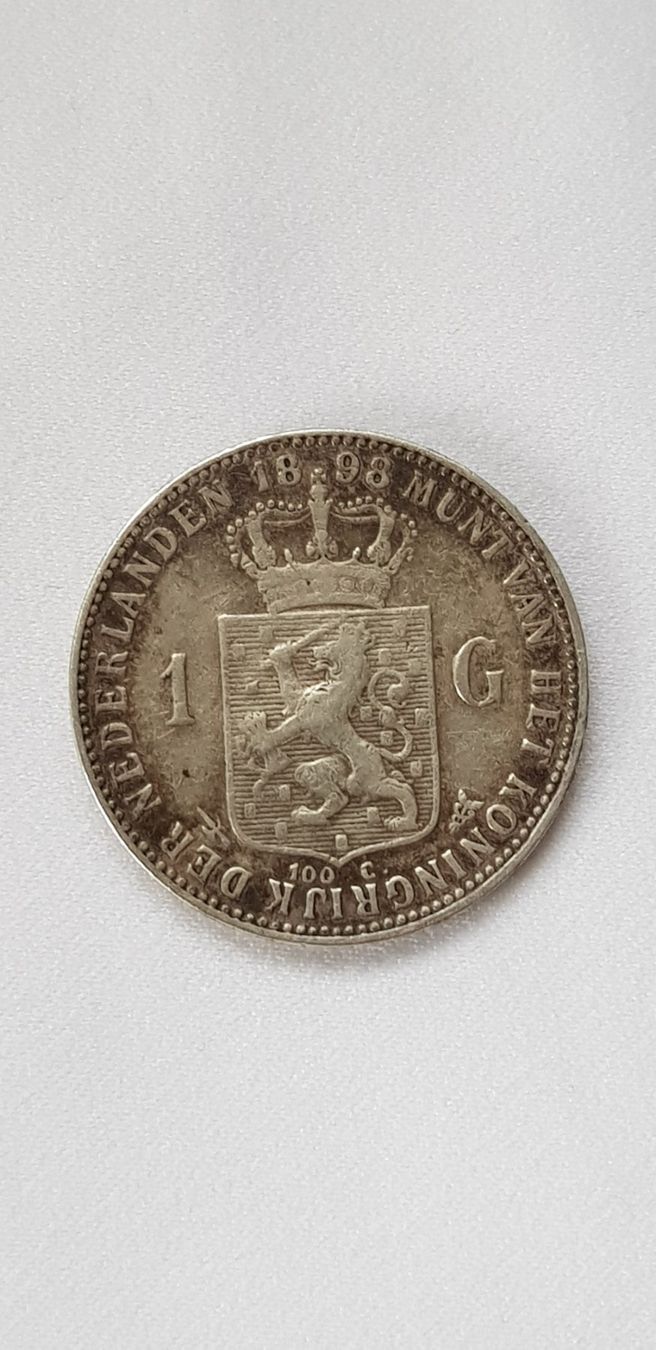 Tutti le monete: Niederlande 1 Gulden 1898 – Usato da Dällikon venduto da Toyfan 3