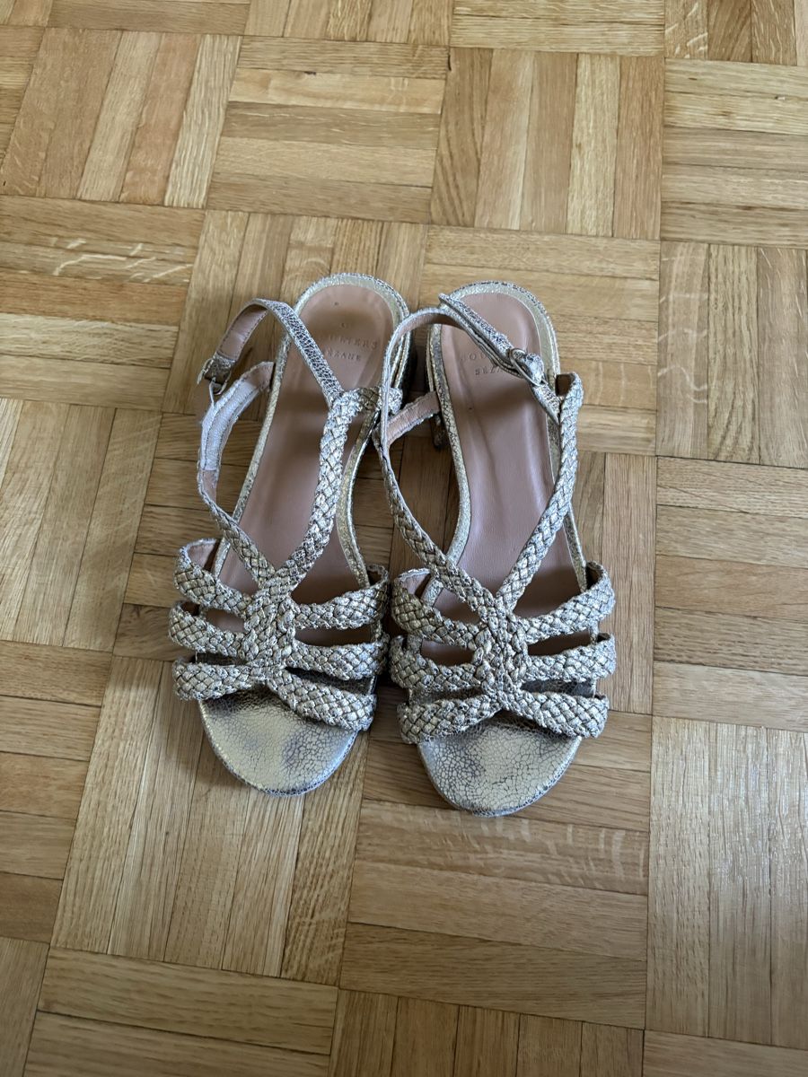 Sezane Scarpe da donna: Sandales dorées  taille 36 Sezane – Usato da Genève venduto da cec_6qrf