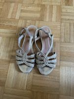 Sandales dorées  taille 36 Sezane