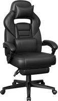 SONGMICS Gamingstuhl schwarz