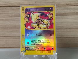 (Année 2002) Carte Pokémon Abra #93 Reverse Holo, Expédition