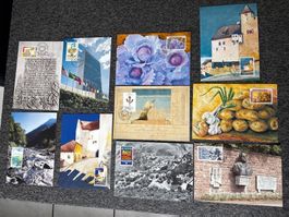 LIECHTENSTEIN KARTEN 10 STÜCK**************