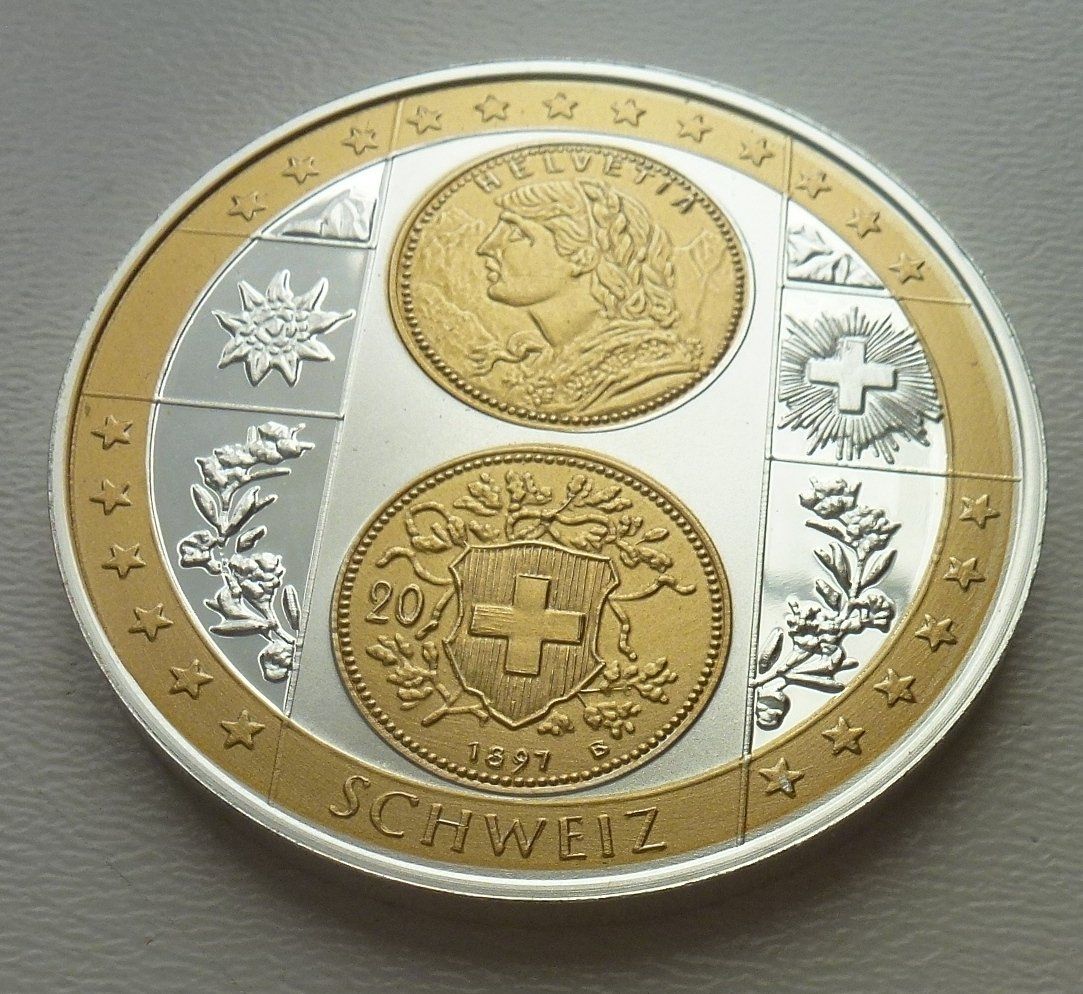 Medaglie: Medaille ++ Precious Treasuries Vreneli 1897 – Usato da Walkringen venduto da Casablanca777