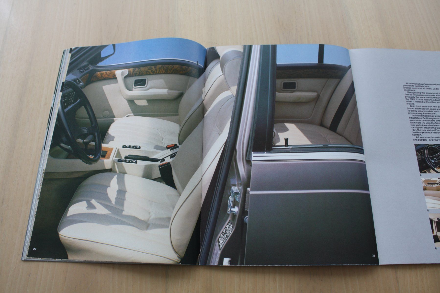 BMW Documenti: BMW 733i USA-Prospekt 1984 – Usato da Wikon venduto da erwin400 5