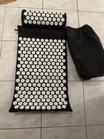 Akupressurmatte mit Nackenkissen und Tasche neu