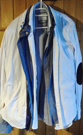 4-Hemden Package L - Marken-Hemden - 2xZara & 2xSpringfield