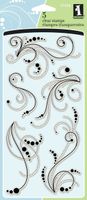 Silikonstempel Clear Stamps Inkadinkado "Dot Flourishes"