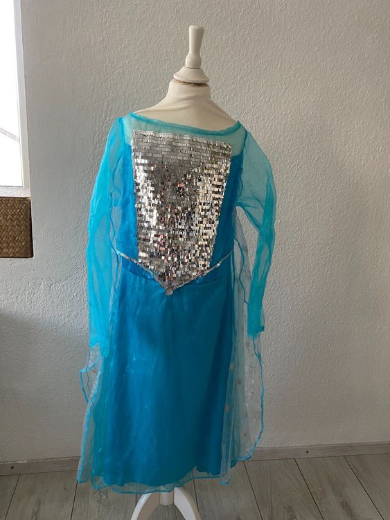 Frozen Elsa Kleid Kostüm Gr. 140 | Kaufen auf Ricardo