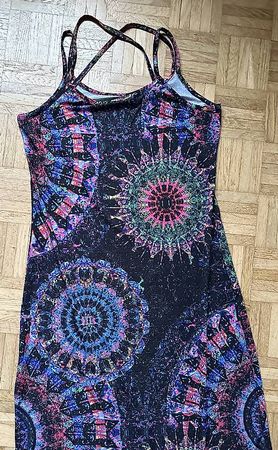 Retro Kleid lang Gr. M