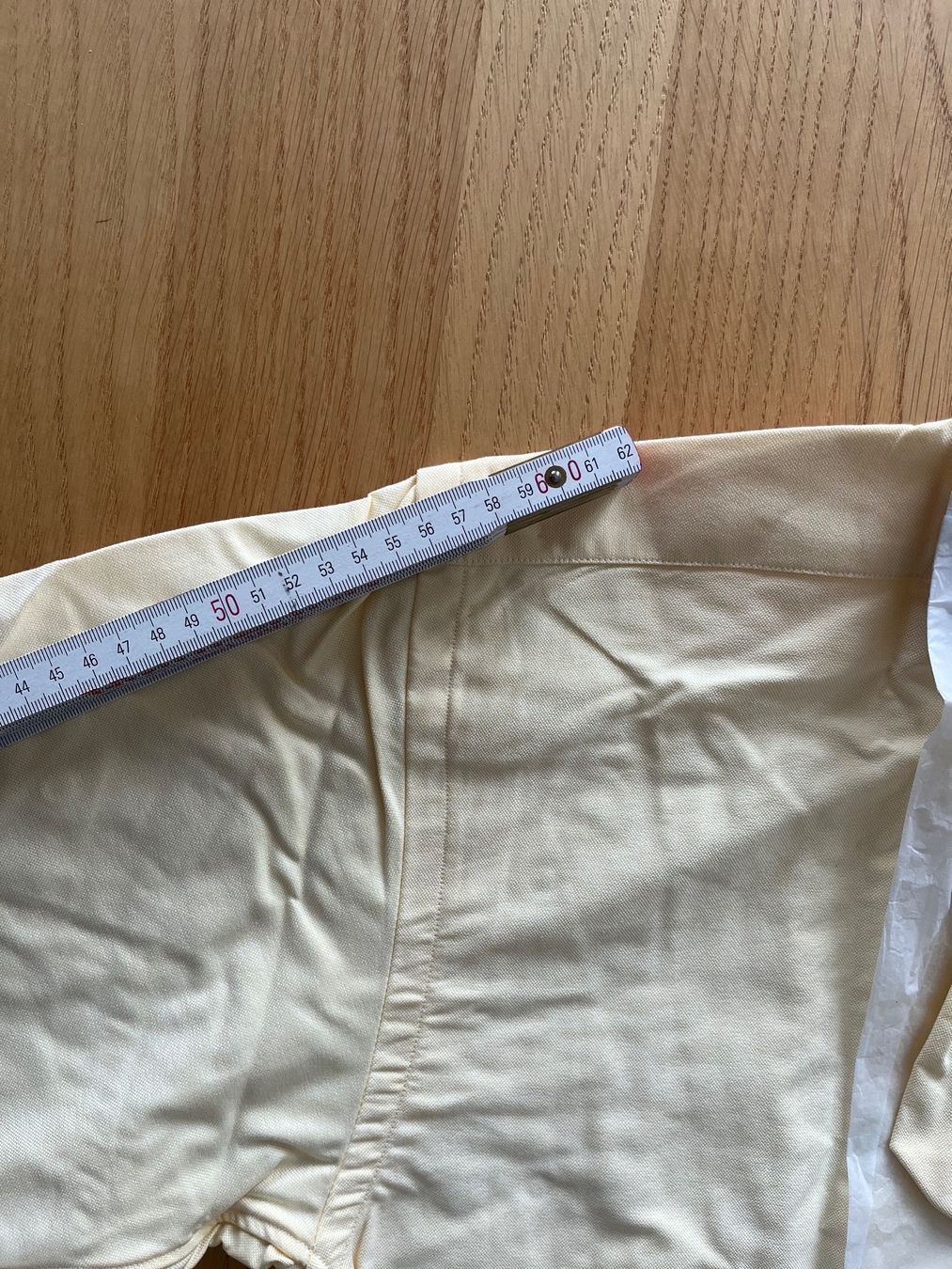 Ralph Lauren Camicie: Ralph Lauren button down Hemd hellgelb, Grösse 15 - 33 – Nuovo (secondo la descrizione) da Netstal venduto da spaltflo01 7