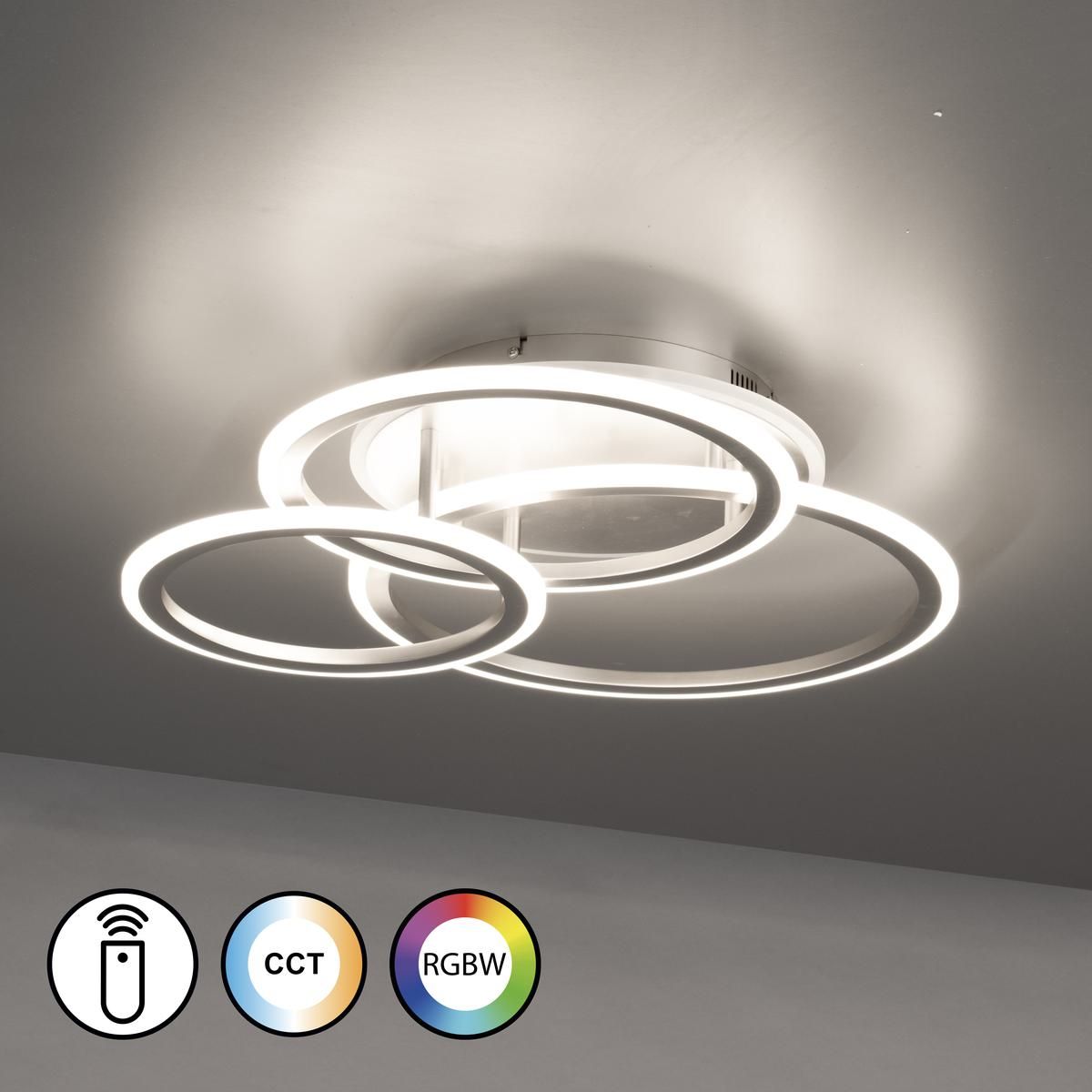 Lampadari & plafoniere: LED Deckenleuchte, RGBW, 60 cm x 51 cm – Nuovo (secondo la descrizione) da Kreuzlingen venduto da Smart-Light